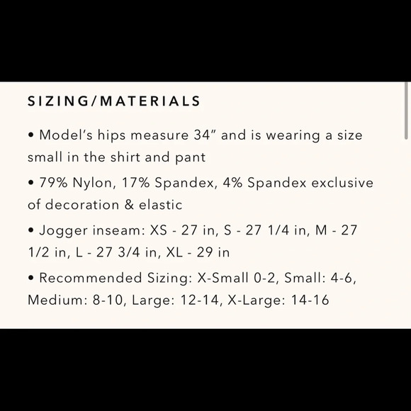 NWT Lively The Terry-Soft Jogger in Deep Sky Size Small - Picture 6 of 7